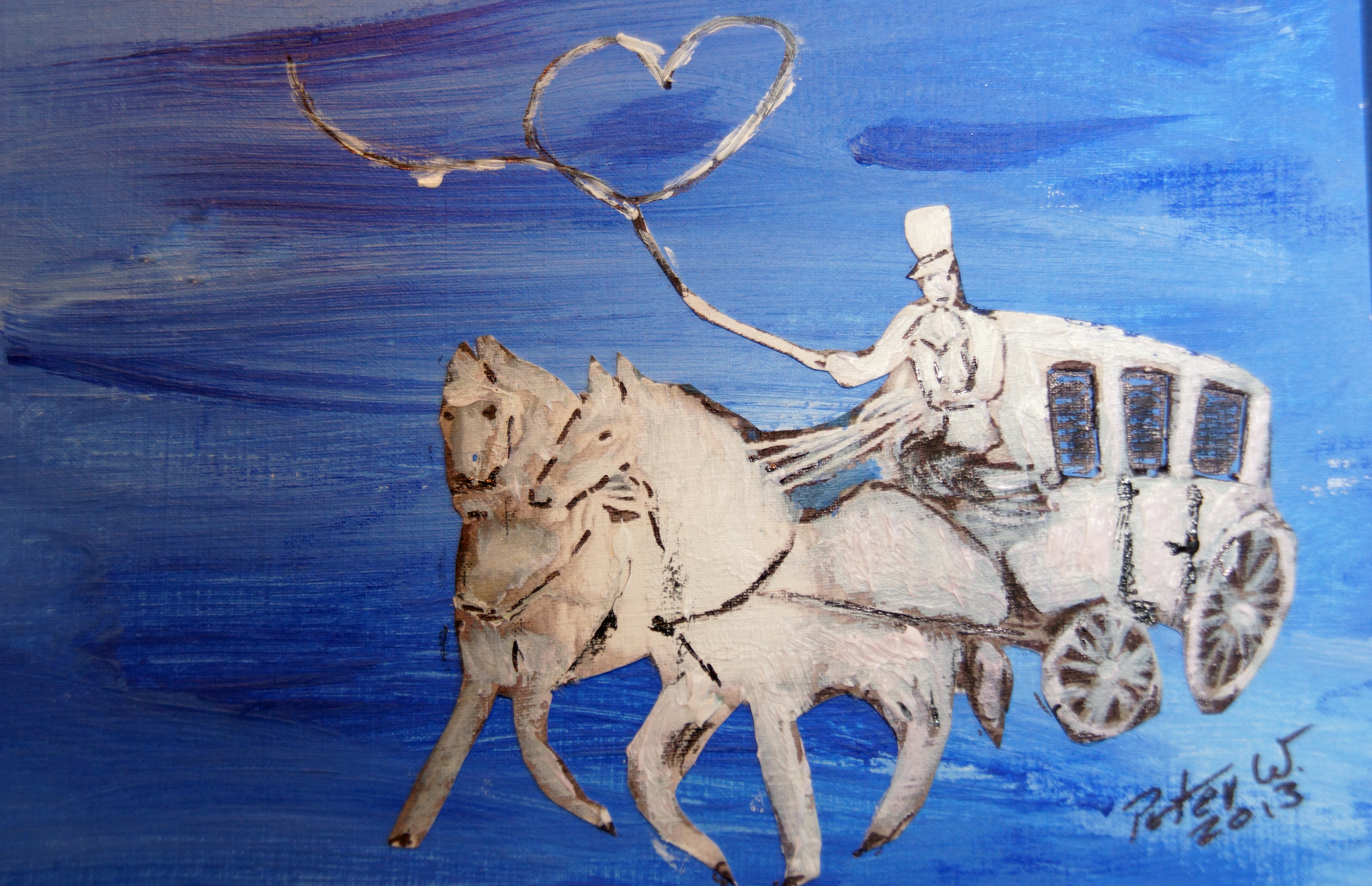 Hochzeitskarte für Markus Adlun 2013