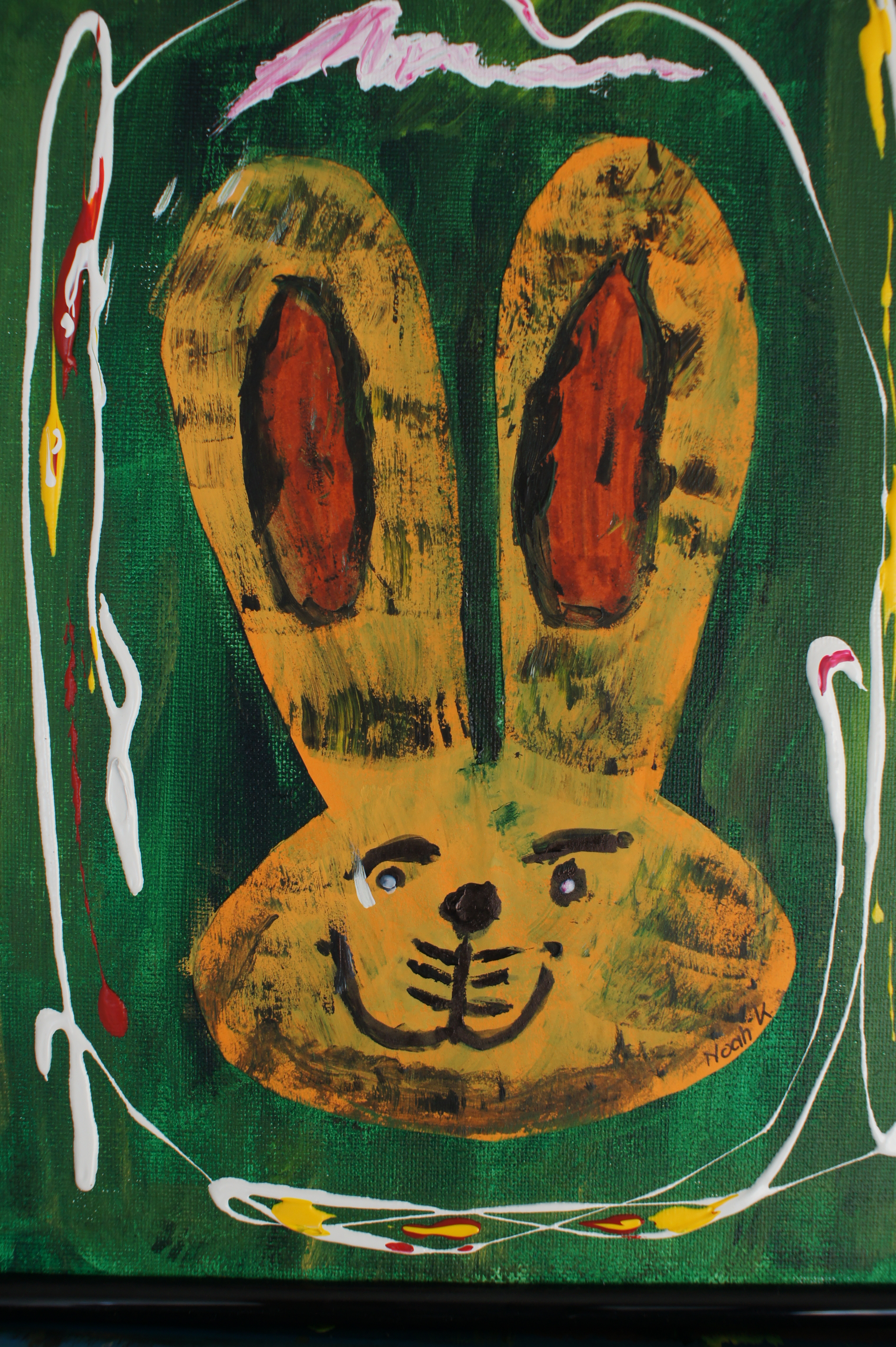 Osterhase mit Noah 2012