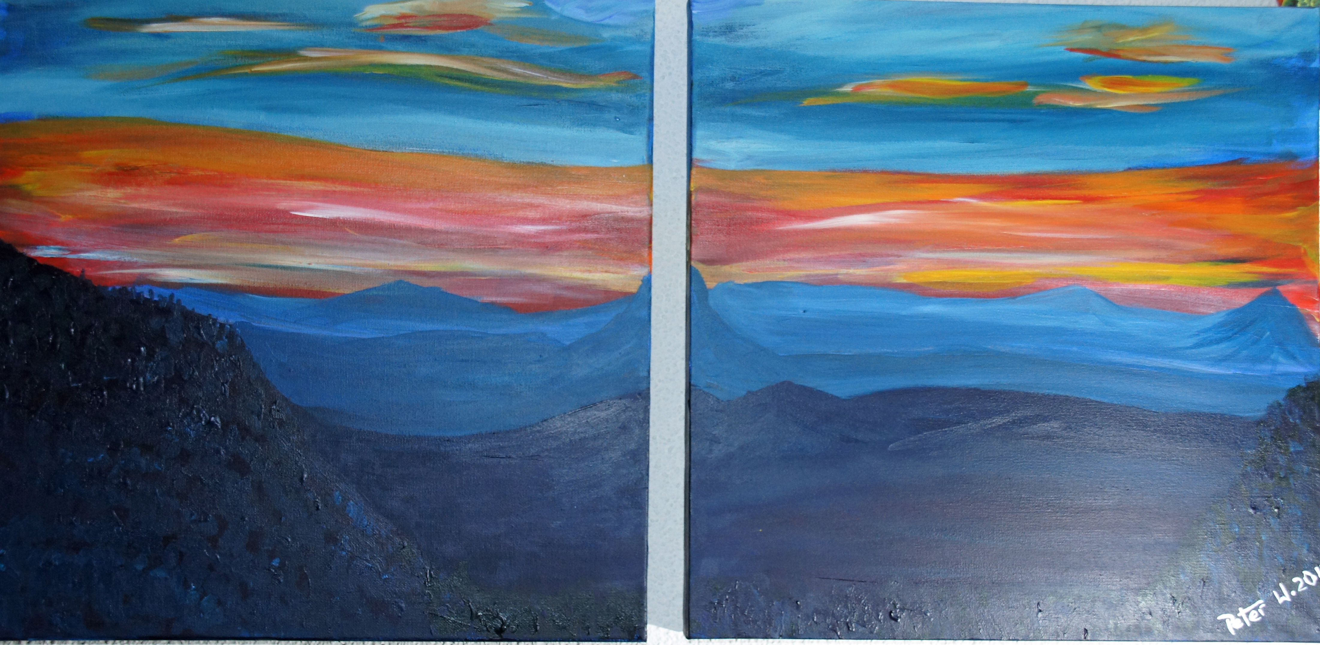 blaue Berge 2011 verauft